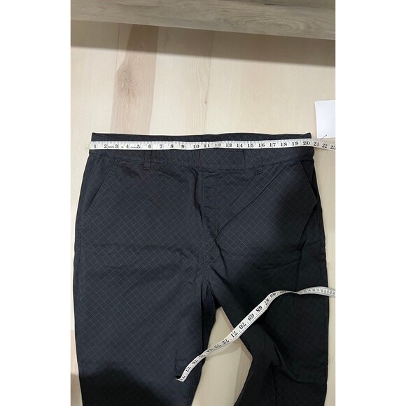 NEW Juicy Couture Plus Size 20W Beverly Skinny Diamond Print Black Pants - Picture 10 of 12